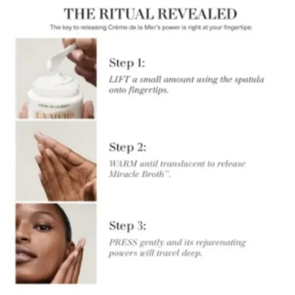 La Mer The Moisturizing Cream, Cell-Renewing, Repair, Firm, NEW - Mini 7 ml - Picture 8 of 13